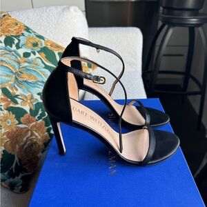 Stuart Weitzman Nudist-song Heel Leather